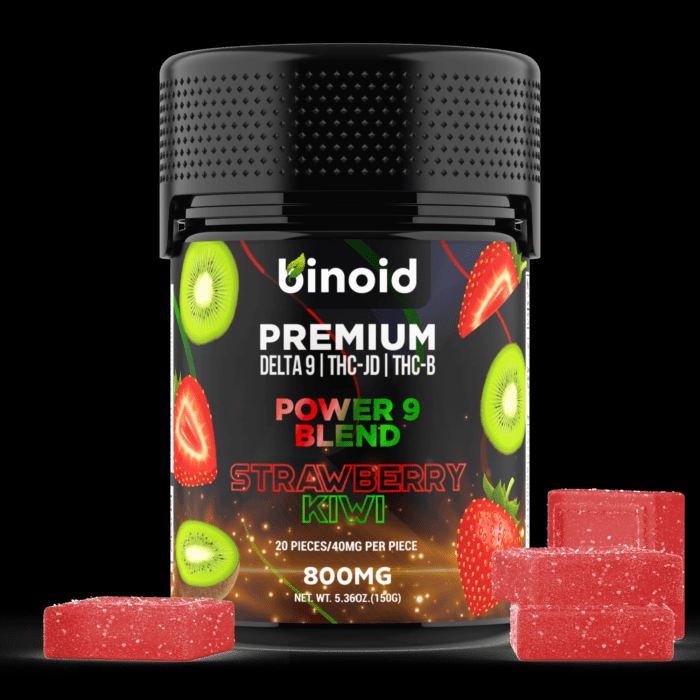Power 9 Blend Strawberry Kiwi Gummies