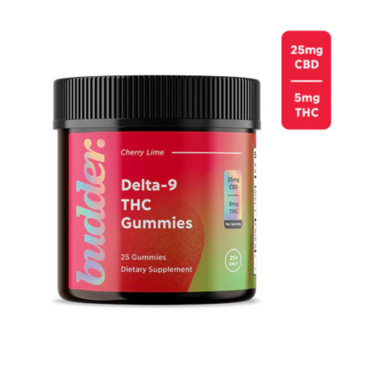 5mg Delta 9 THC Gummies (Cherry Lime)