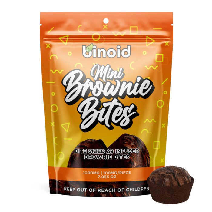 Mini Brownie Bites Delta 9 - 1000MG