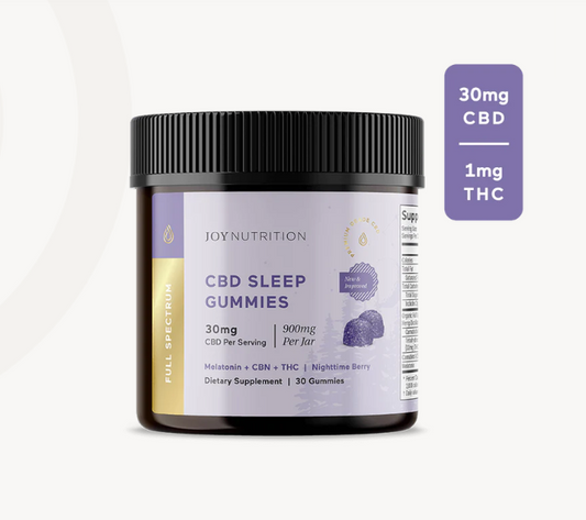 Full Spectrum CBD Gummies for Sleep - Nighttime Berry