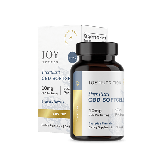 Broad Spectrum CBD Softgels - Everyday 10mg (0.0% THC)