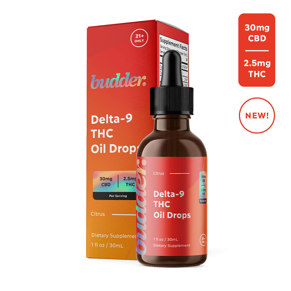 2.5mg Delta 9 THC Tincture (Citrus)