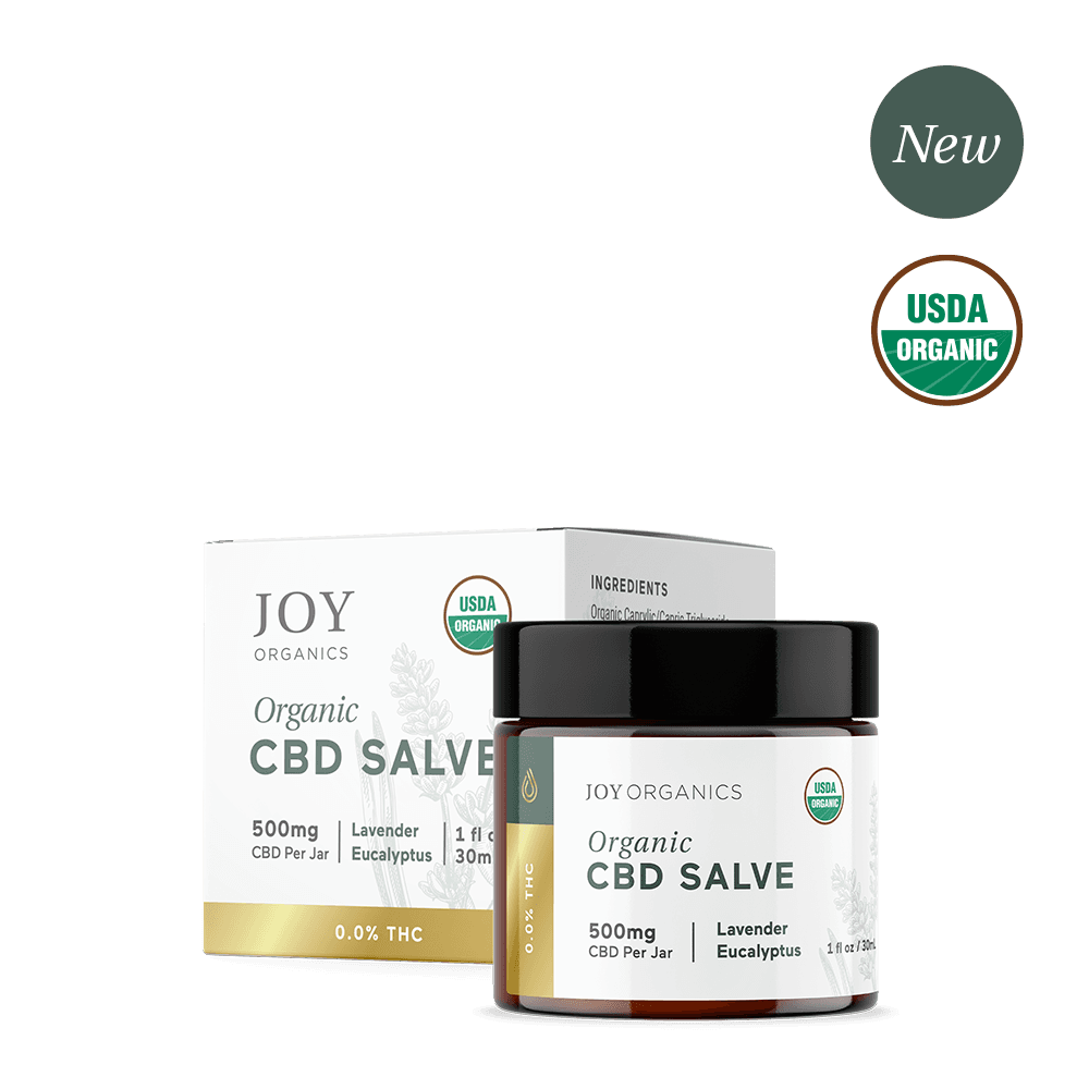 Organic CBD Salve - Lavender Eucalyptus 1oz/500mg